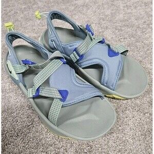 Nike Oneonta Sandals Blue Green Trail Hiking Shoe Women’s Size 6 VGUC